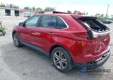 2016 Ford Edge Titanium from USA, damaged, VIN 2FMPK3K98GBB22504